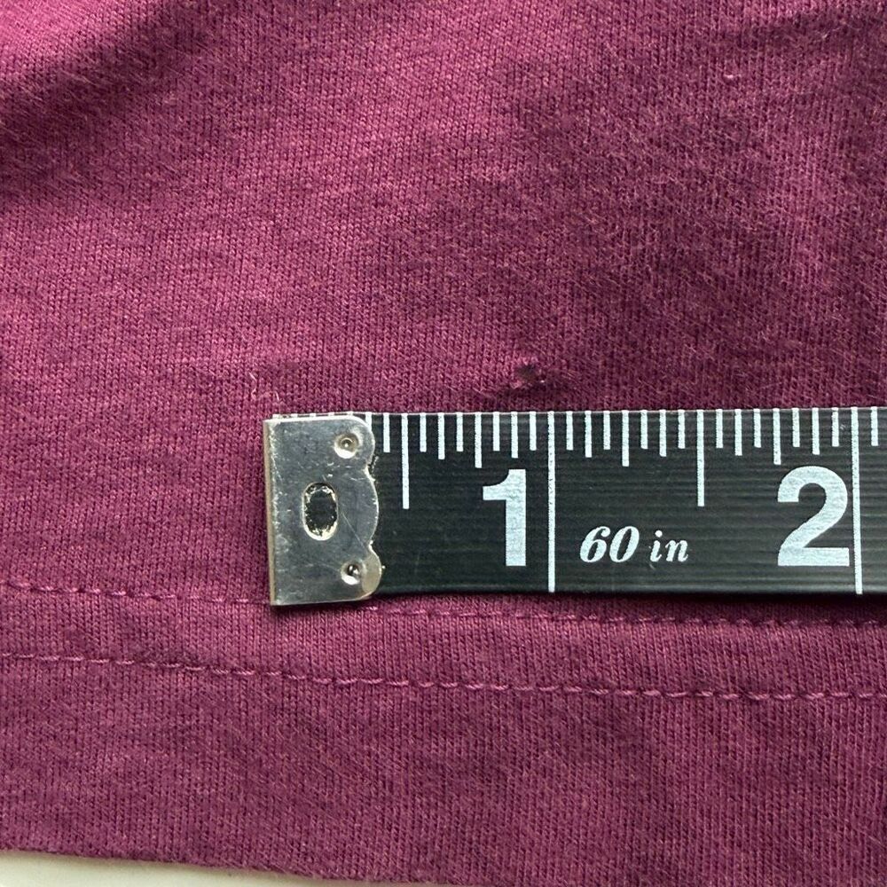 Armani Exchange Maroon Burgundy Short Sleeve Polo Shirt - US Big Kids XXL (18) - Picture 11 of 13